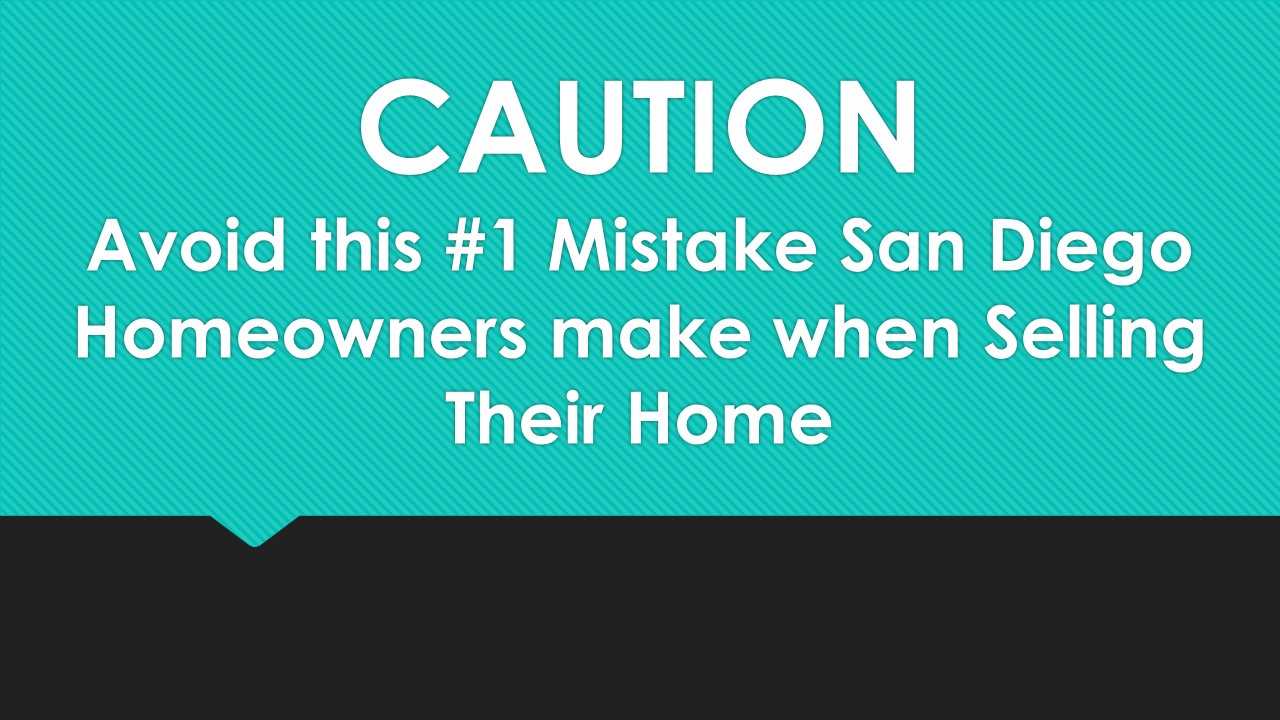 Thinking of Selling? Avoid this #1 Mistake Made by Home Sellers