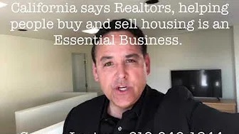 REALTORS are Deemed Essential Business