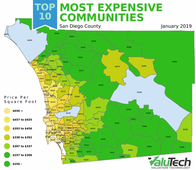 San Diego's top 5 most expensive communities