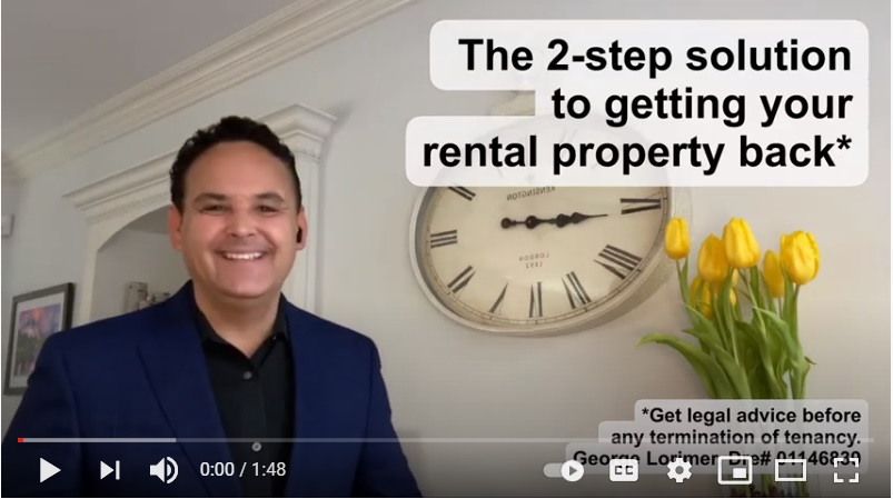 Strategies to deal with your rental property and the Tenant Protection Act