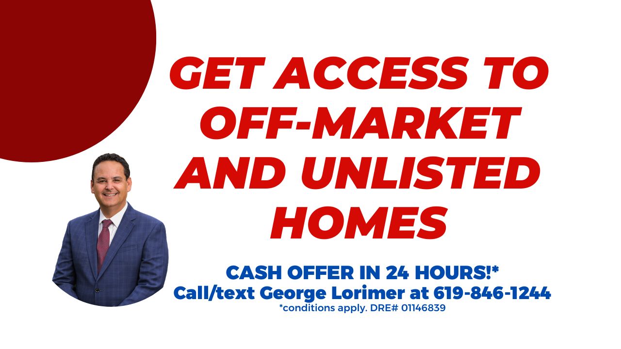 Get access to off-market unlisted San Diego homes