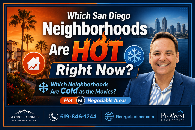 Which San Diego Areas Are Hot