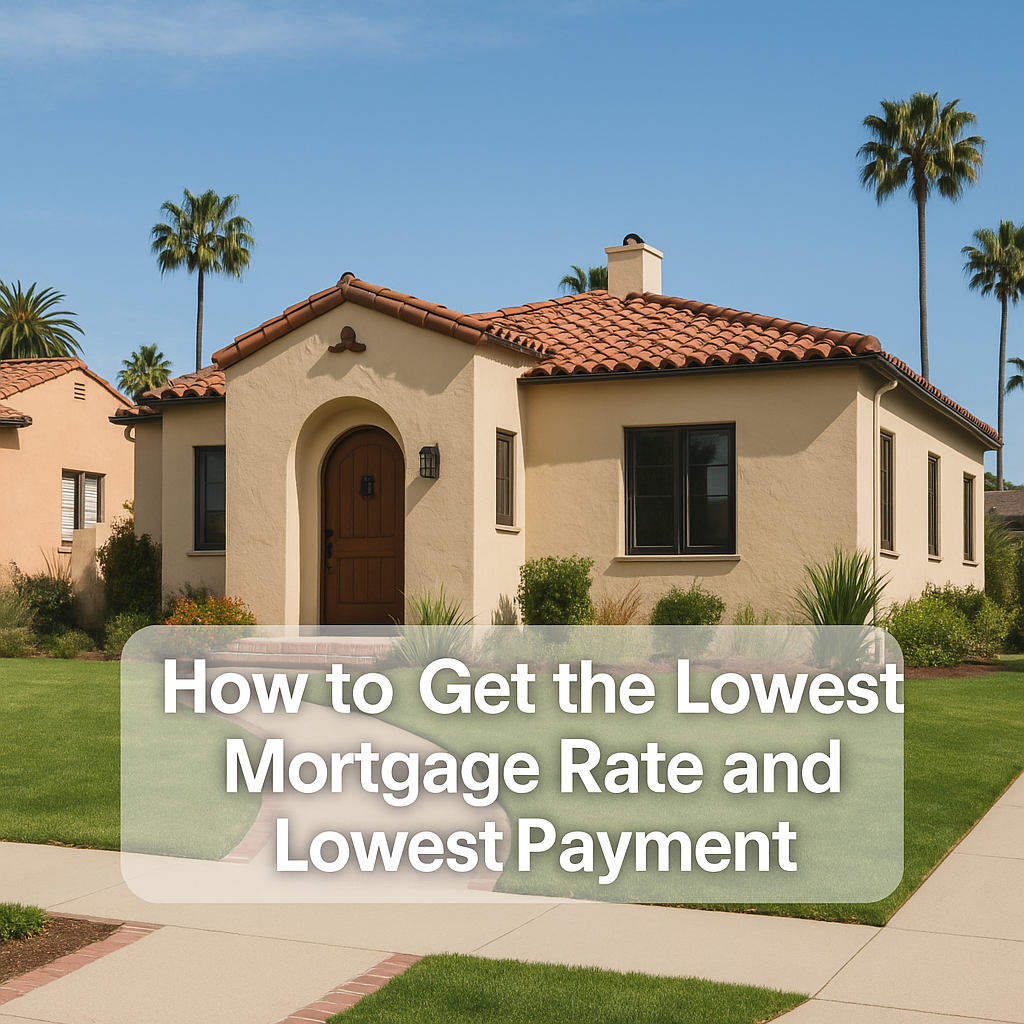 Getting the Lowest Mortgage Payment in San Diego