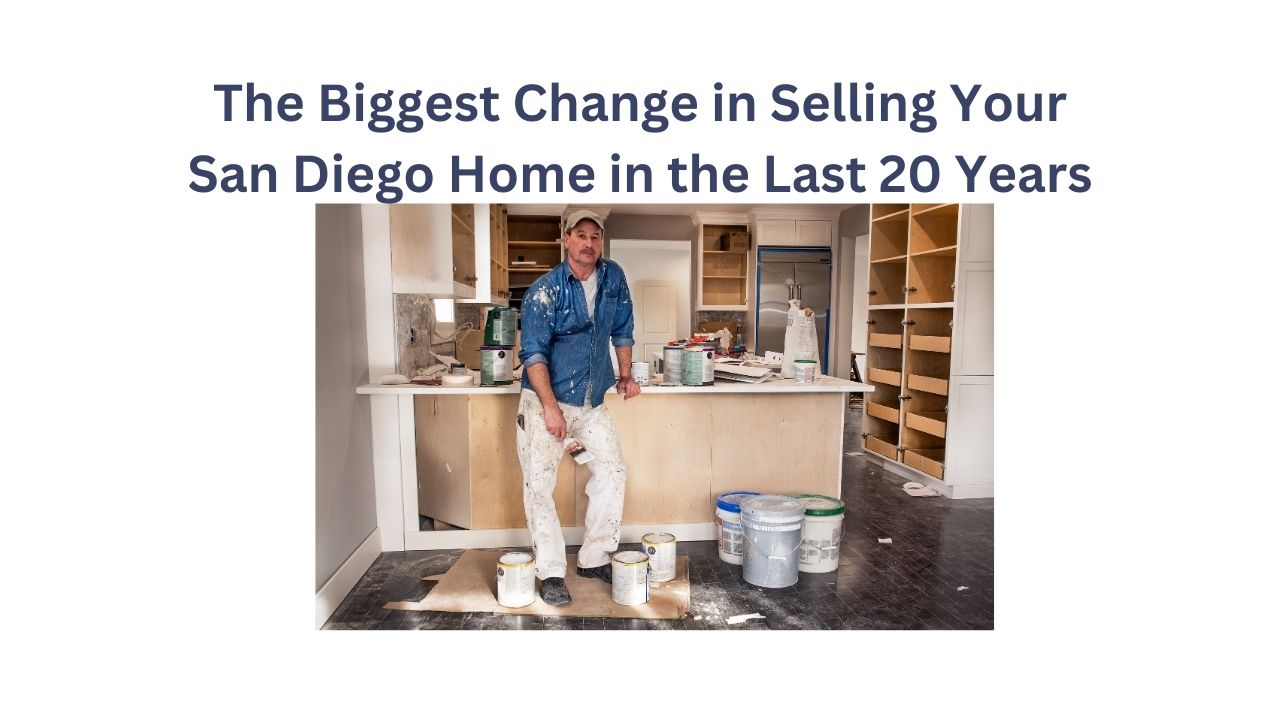 What's the biggest change for San Diego Sellers in the last 20 years? 