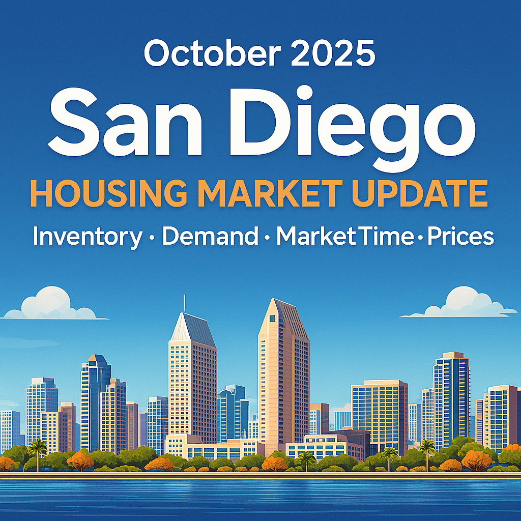 San Diego County Housing Stats October 2025