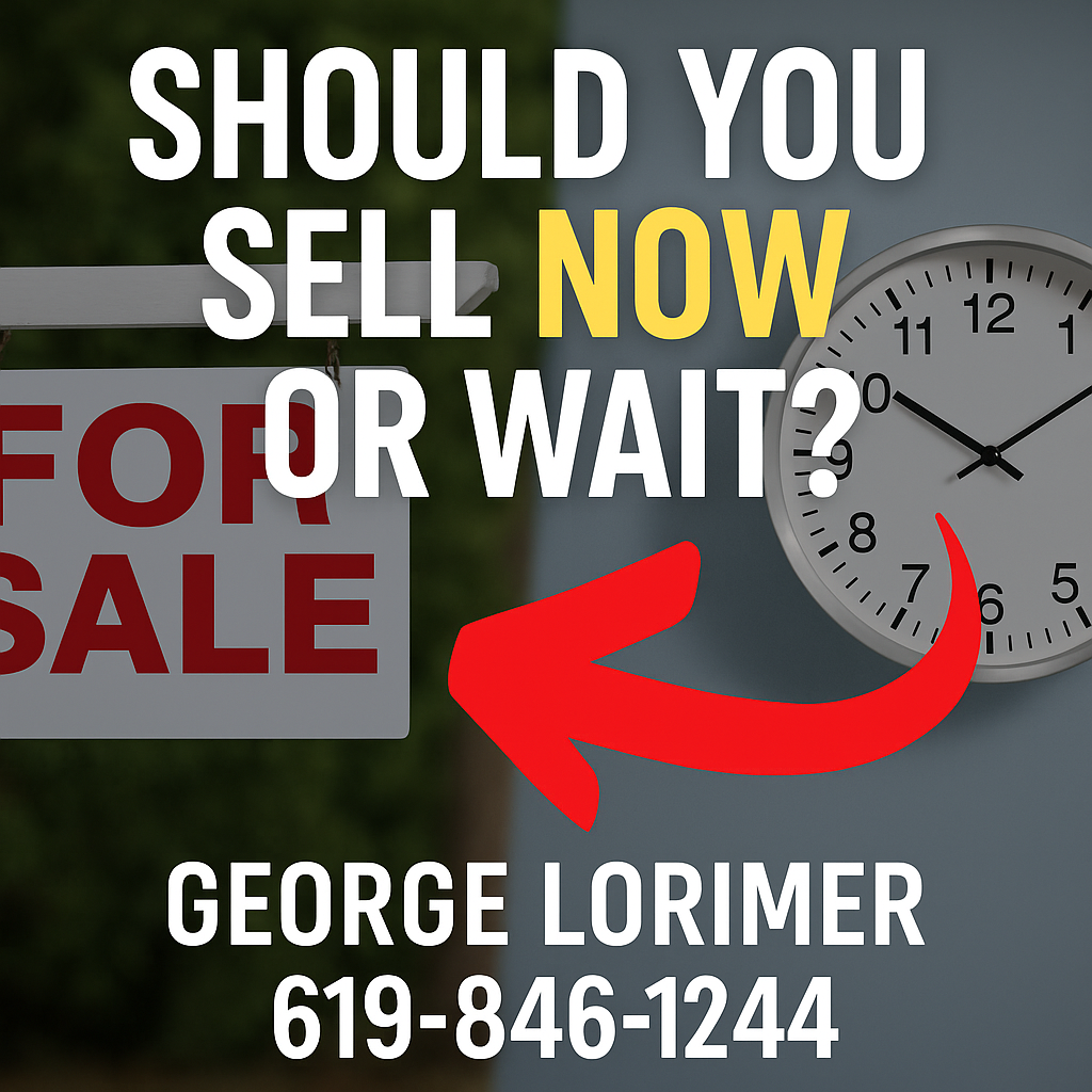 Sell your San Diego home or wait?