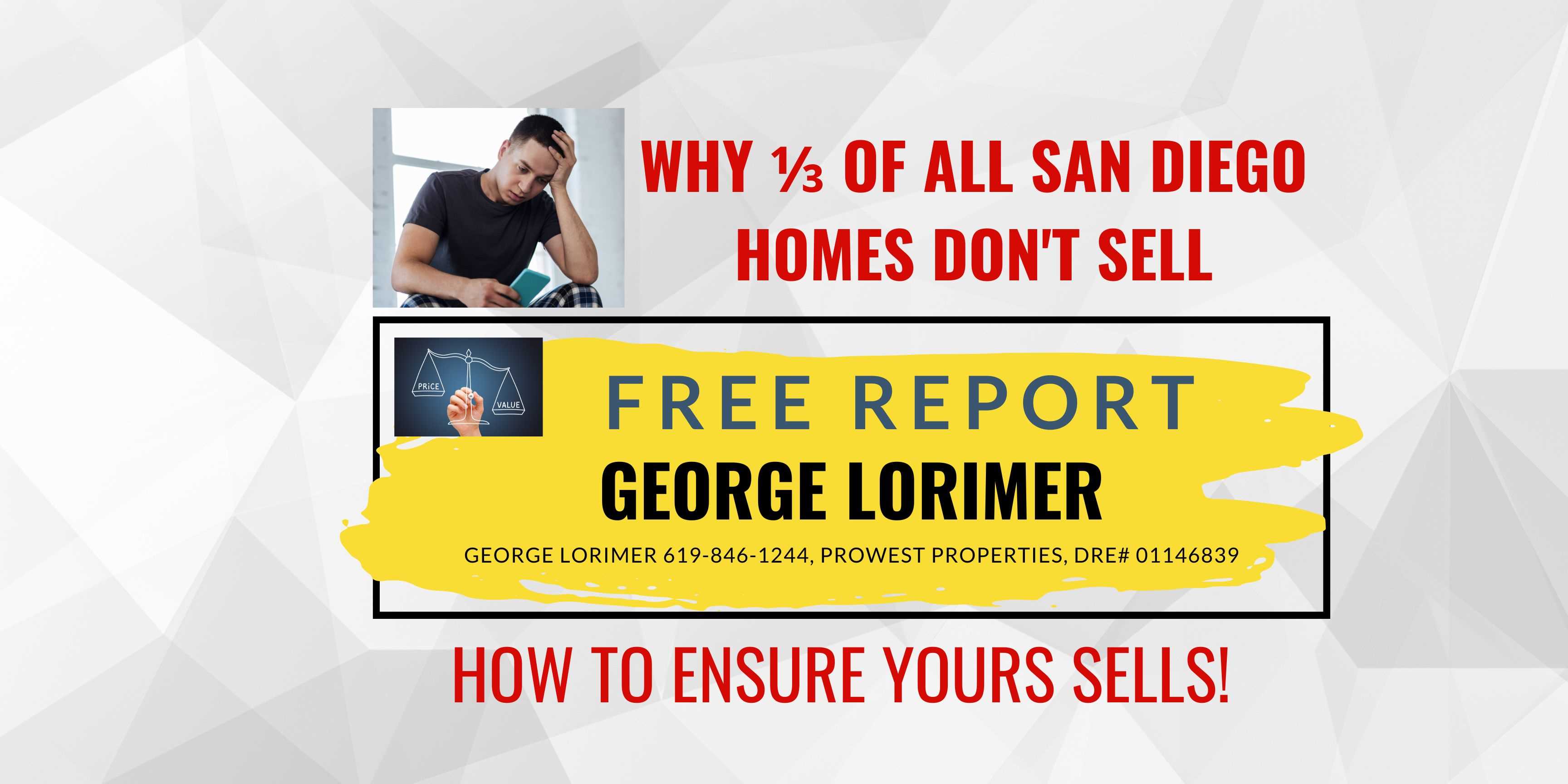 Why 1 Out of 3 San Diego Homes Don't Sell 